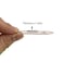 HAHIYO Paper Clips Sturdy 2 inches Length 30 Pack Wide Paperclips Heavy Duty Tight Grip Rust Proof Reusable Metal Bright Rose Gold for Home Office School