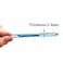 HAHIYO Paperclips 4 inch 100mm Extra Large Paper Clips Sturdy Bright Blue Vinyl Coated Prevent Scratching Tearing The Pages for Bookmark Organize Home Office School 14 Pack