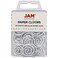 JAM Paper JAM PAPER Circular Paper Clips Round Paperclips White 50Pack