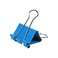 JAM Paper JAM PAPER Colorful Binder Clips Medium 1 14 Inch 32 mm Blue Binderclips 15Pack