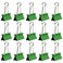 JAM Paper JAM PAPER Colorful Binder Clips Medium 1 14 Inch 32 mm Green Binderclips 15Pack