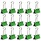 JAM Paper JAM PAPER Colorful Binder Clips Medium 1 14 Inch 32 mm Green Binderclips 15Pack