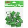 JAM Paper JAM PAPER Colorful Binder Clips Medium 1 14 Inch 32 mm Green Binderclips 15Pack