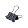 JAM Paper JAM PAPER Colorful Binder Clips Small 34 Inch 19 mm Grey Binderclips 25Pack