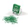 JAM Paper JAM PAPER Colorful Butterfly Clips Green Paper Clamps 15Pack
