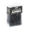 JAM Paper JAM PAPER Colorful Jumbo Paper Clips Large 2 Inch Gray Paperclips 75Pack