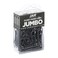 JAM Paper JAM PAPER Colorful Jumbo Paper Clips Large 2 Inch Gray Paperclips 75Pack