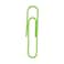 JAM Paper JAM PAPER Colorful Jumbo Paper Clips Large 2 Inch Lime Green Paperclips 75Pack