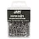 JAM Paper JAM PAPER Colorful Standard Paper Clips Regular 1 Inch Gray Paperclips 100Pack