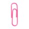 JAM Paper JAM PAPER Colorful Standard Paper Clips Regular 1 Inch Pink Paperclips 100Pack