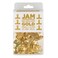 JAM Paper JAM PAPER Metal Bulldog Clips Small 22mm Gold 25Pack