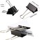 Baxrou Large Binder Clips 16 Inch 48 PackBinder Clips Large SizeBig Paper Clips Clamps for Office and Home Supplies Black