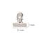 ReNext Metal Bulldog Clips 125 Inches Pack of 20 Silver