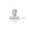 ReNext Metal Bulldog Clips 125 Inches Pack of 20 Silver