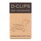 Midori Paper Clip DClips Mini Box Dachshund 12 Pieces 43345006