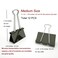nctinystore Nctinystore Binder Clips Medium Metal Clamp 125 inch 32 mm Black 12PCS