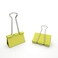 nctinystore Nctinystore Binder Clips Medium Metal Clamp 125 inch 32 mm Yellow 24PCS