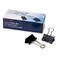 Officemate Medium Binder Clips Black 12 count Pack of 12