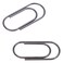 ONLYKXY 100 Pieces 16mm MIni Black Nickel Paper Clips Retro Paperclipa Office Clips Assorted