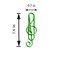 COUKASO Paper Clips Cute Musical Note Shape Paper Clip for Music Enthusiast for Party Invitation Card Notebook Files Office School Supplies 50 Pcs Musical Note Shape