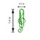 COUKASO Paper Clips Cute Musical Note Shape Paper Clip for Music Enthusiast for Party Invitation Card Notebook Files Office School Supplies 50 Pcs Musical Note Shape