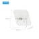 PATIKIL Self Adhesive Clips 12 Pcs Plastic Rectangle Tapestry Hanger Sticky Clips Wall Clips Photo Clip for Paper Poster Picture Hanging Office Home Clear