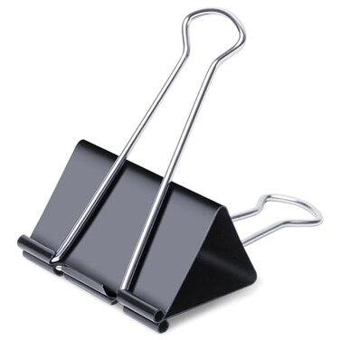 Ufmarine Jumbo Binder Clips 3 inch 18 Pcs Extra Large Binder Clips Giant for Office Supplies