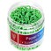 Vannise 100PCS 2 Large Vinyl Coated Paper Clips Green Jumbo RustResistant for School Home Office Smooth and Sturdy Metal Ideal for Organizing Documents