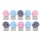 Yi Concept Skull Shape Medium Paper Clips Binder Clips Easy Grip Assorted Color School Office Supplies 10 PcsSet