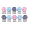 Yi Concept Skull Shape Medium Paper Clips Binder Clips Easy Grip Assorted Color School Office Supplies 10 PcsSet