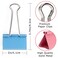 ZZTX Extra Large Binder Clips Paper Clamps Clips Assorted Color 20 Inches 12 Pieces