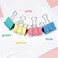 ZZTX Extra Large Binder Clips Paper Clamps Clips Assorted Color 20 Inches 12 Pieces