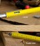 AIYIBEN Stylus Pen 7in1 MultiTool Pen Touchscreen Stylus Ballpoint Pen Ruler Level Phone Holder Corkscrew Phillips Screwdriver and Flathead 2 Pack Yellow