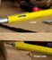 AIYIBEN Stylus Pen 7in1 MultiTool Pen Touchscreen Stylus Ballpoint Pen Ruler Level Phone Holder Corkscrew Phillips Screwdriver and Flathead 2 Pack Yellow
