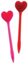 GEDDES Raymond Geddes Puffy Velvet Heart Pen Pack of 24