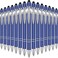 Zonon 38 Pieces Rubberized Ballpoint Pen with Stylus Tip Stylish Metal Pen Capacitive Styli with Soft Rubberized Grip Black Ink for Most DevicesDark Blue