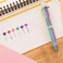 Ohlove 50Pcs 6in1 Retractable Ballpoint Pens for Office School Supplies Students Children 05mm
