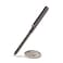 Allett Micro Pen Slim Wallet Pen Ballpoint Stainless Steel Replaceable Ink Cartridge Durable Fits Pocket Purse Planner or Passport