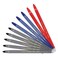 AZOR Pin Point Needle Extra Fine Point Writing Pens 05mm Ballpoint Pens Assorted 10 Pack 5 Black 3 Blue 2 Red