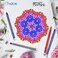 AZOR Pin Point Needle Extra Fine Point Writing Pens 05mm Ballpoint Pens Assorted 10 Pack 5 Black 3 Blue 2 Red