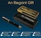 Better Office Products Executive Rollerball Gel Ink Pen Set in Gift Box Black Gloss Classic Business Pen with Removable Cap Gold Accents Includes 2 Black 07mm Medium Point Cartridges