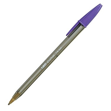 BIC Bic Cristal P TA 16mm Ball Pen Purple
