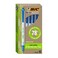 BIC Ecolutions Clic Stic Blue Ballpoint Pens Medium Point 10mm 12Count Pack Retractable Ball Point Pens Made from 78 Recycled Plastic