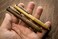 BIG IDEA DESIGN Brass Pocket Pro Pen Yellow Tone