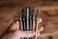 BIG IDEA DESIGN Slim Bolt Action Pen Titanium Stonewashed