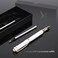 Cheericome Luxury Ballpoint Pen Professional Executive Perfect for Silky Smooth Writing with Gift Box Nice for Men Women 2 Extra 05mm Black Refills White