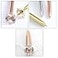 CLARA 8 Pcs Big Diamond Pens Rhinestone Crystal Metal Ballpoint Pen Black Ink Silver