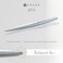 Cross ATX Pure Chrome Ballpoint Pen Refillable Pen for Smooth Writing Black Ink Comfortable Grip LongLasting Professional Office Supplies Gift Box Included
