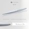 Cross ATX Pure Chrome Ballpoint Pen Refillable Pen for Smooth Writing Black Ink Comfortable Grip LongLasting Professional Office Supplies Gift Box Included