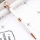 Danse Jupe 3 Pcs Big Crystal Diamond Metal Ballpoint Pen 10 mm Black Ink